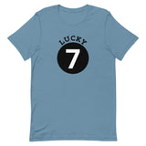 Unisex t-shirt feels soft and lightweight "NUMBER 7"