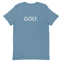 Unisex t-shirt feels soft and lightweight "GOLF."