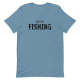 Unisex t-shirt feels soft and lightweight "GONE FISHING"