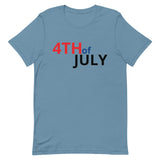 Unisex t-shirt feels soft and lightweight "4th of July"