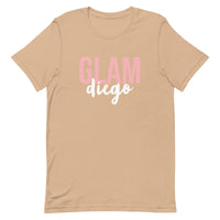 Soft and lightweight t-shirt with a little stretch "GLAM DIEGO"