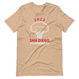 Soft and lightweight t-shirt with a little stretch "SAN DIEGO"