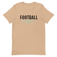 Soft and lightweight t-shirt  "FOOTBALL MOM"