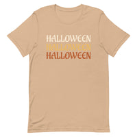 Unisex t-shirt feels soft and lightweight "HALLOWEEN"