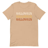 Unisex t-shirt feels soft and lightweight "HALLOWEEN"