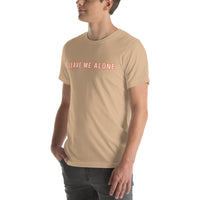 100% cotton T-Shirt  "LEAVE ME ALONE"