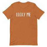 Soft and lightweight t-shirt  "LUCKY ME"