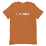 Unisex t-shirt feels soft and lightweight "LEFT COAST"