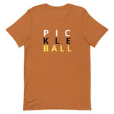 Unisex t-shirt feels soft and lightweight "PICKLEBALL"