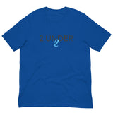 Soft and comfy short-sleeve 100% ring-spun cotton T-Shirt  "2 UNDER 2"