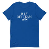 Soft and lightweight t-shirt  "MAY MY TEAM WIN"