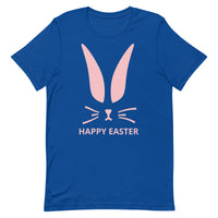 Unisex t-shirt feels soft and lightweight. HAPPYEASTER"