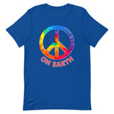 Unisex t-shirt feels soft and lightweight "PEACE ON EARTH"