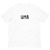 Soft, lightweight unisex t-shirt with just the right amount of stretch. "OMA"