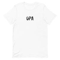 Soft, lightweight unisex t-shirt with just the right amount of stretch. "OPA"