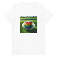 SOFT and comfy t-shirt - "FOOTBALL WITH HEART"