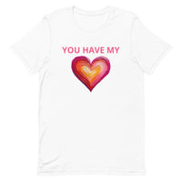 Soft and lightweight t-shirt "HEART"