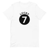 Unisex t-shirt feels soft and lightweight "NUMBER 7"