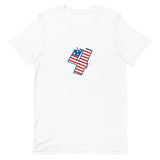 Unisex t-shirt feels soft and lightweight "HAPPY 4th"