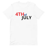 Unisex t-shirt feels soft and lightweight "4th of July"