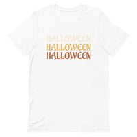 Unisex t-shirt feels soft and lightweight "HALLOWEEN"