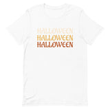 Unisex t-shirt feels soft and lightweight "HALLOWEEN"