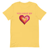 Soft and lightweight t-shirt "HEART"