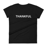 100% cotton classic tee "THANKFUL"