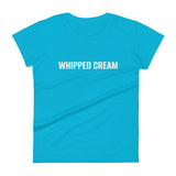 Women's short sleeve t-shirt "WHIPPED CREAM"