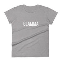 100% cotton classic tee "GLAMMA"