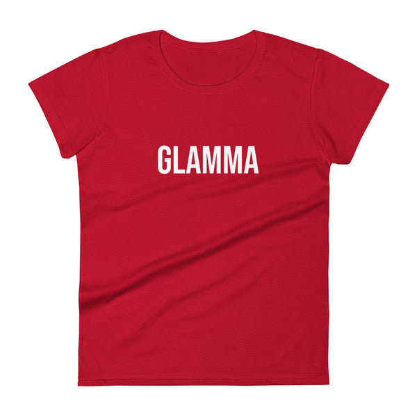 100% cotton classic tee "GLAMMA"