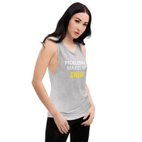 Ladies’ Pickleball Tank "PICKLEBALL MAKES ME SWEAR"