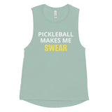 Ladies’ Pickleball Tank "PICKLEBALL MAKES ME SWEAR"