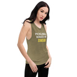 Ladies’ Pickleball Tank "PICKLEBALL MAKES ME SWEAR"