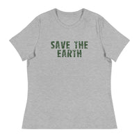 SOFT Relaxed T-Shirt  "SAVE EARTH"