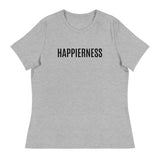 Women's SOFT,  relaxed & comfy t-shirt  "HAPPIERNESS"