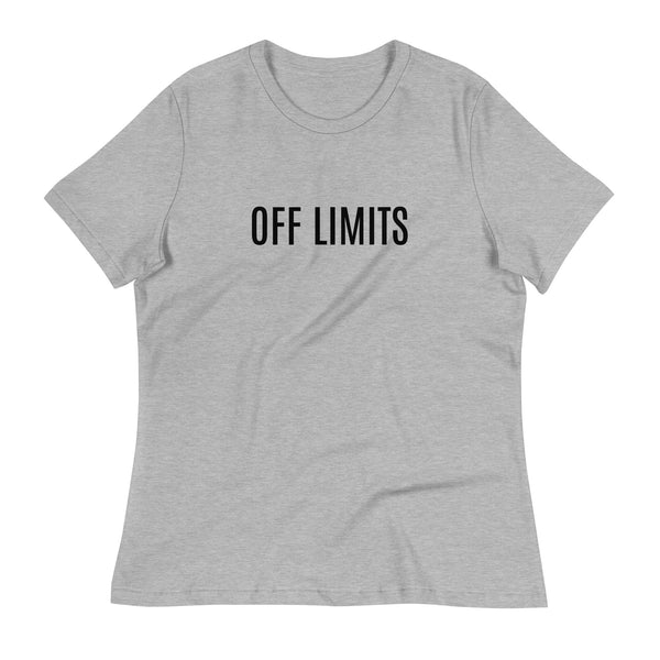 Women's SOFT, relaxed & comfy t-shirt "OFF LIMITS"