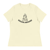 Relaxed fit and smooth fabric relaxed t-shirt  "ROCKIN AROUND"