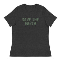 SOFT Relaxed T-Shirt  "SAVE EARTH"