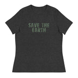 SOFT Relaxed T-Shirt  "SAVE EARTH"