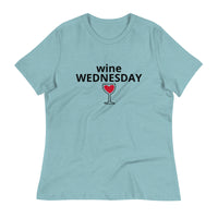 100% cotton t-shirt - "WINE WEDNESDAY"