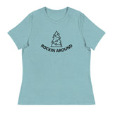 Relaxed fit and smooth fabric relaxed t-shirt  "ROCKIN AROUND"