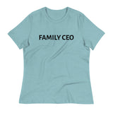 100% Relaxed Cotton T-Shirt "FAMILY CEO"