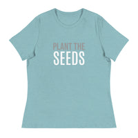 Women's 100% cotton t-shirt  "PLANT THE SEEDS"