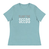 Women's 100% cotton t-shirt  "PLANT THE SEEDS"