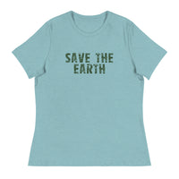 SOFT Relaxed T-Shirt  "SAVE EARTH"