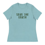 SOFT Relaxed T-Shirt  "SAVE EARTH"