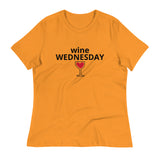 100% cotton t-shirt - "WINE WEDNESDAY"