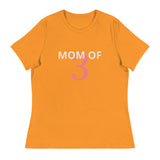 100% cotton classic tee "MOM OF 3"