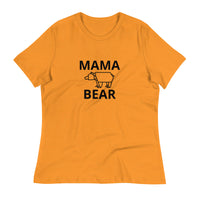 Women's Relaxed T-Shirt - probably the most comfortable t-shirt you will own. Soft and smooth fabric "MAMA BEAR""